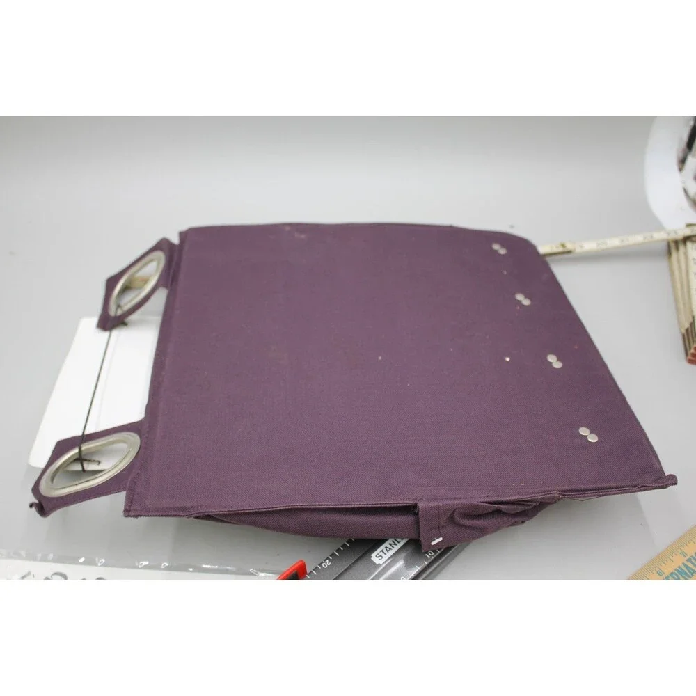 @the office Hanging Canvas Big Wall Pocket Organizer Office Household Purple